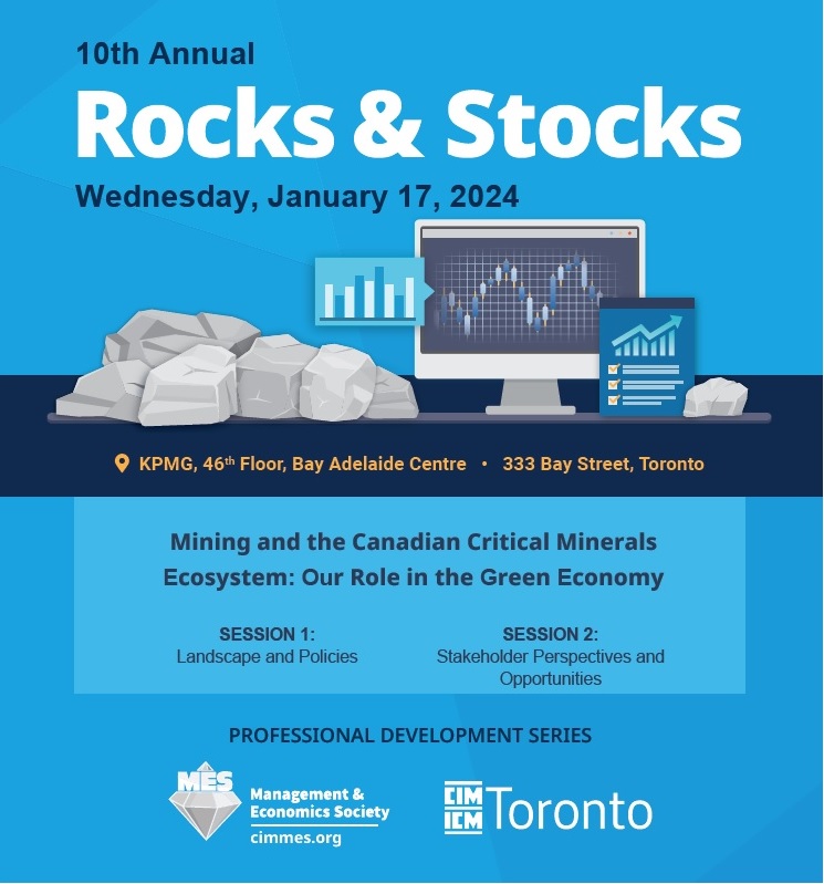10th Annual CIM MES Rocks & Stocks 2024 - Save the Date